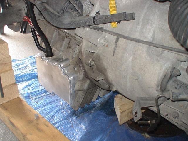 modified sump on engine